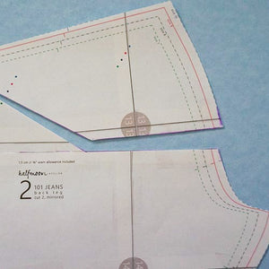 halfmoon 101 JEANS | crotch adjustments